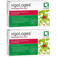 Produktbild von vigoLoges Ashwagandha plus Kapseln 240 Stück