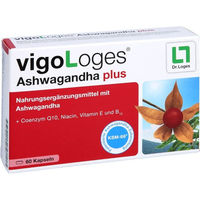Produktbild von Vigologes Ashwagandha Plus Kapseln 60 Stück