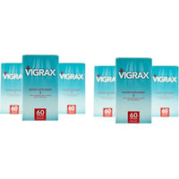 Produktbild von Vigrax Kur mit Muskatblütenextrakt Pure Kapseln 6er Packung