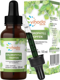 Vihado Chlorophyll Tropfen vegan glutenfrei ohne Zusatzstoffe – Bild 1 von 2