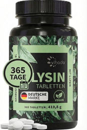 Vihado L-Lysin Tabletten vegan hochdosiert – Bild 1 von 1