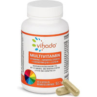 Produktbild von Vihado Multivitamin Kapseln mit 26 Vitaminen und Mineralstoffen vegan