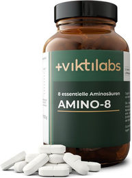 Viktilabs Amino 8 EAA Essentielle Aminosäuren Tabletten vegan ohne Zusatzstoffe – Bild 1 von 1
