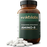 Produktbild von Viktilabs Amino 8 EAA Essentielle Aminosäuren Tabletten vegan ohne Zusatzstoffe
