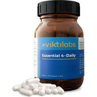 Produktbild von Viktilabs Essential 4-Daily Kapseln mit bioaktivem Vitamin B6 und Zink-Komplex