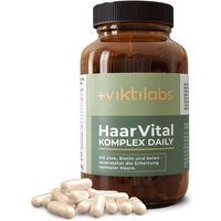 Produktbild von Viktilabs HaarVital Komplex Daily Kapseln mit Zink, Biotin und Selen