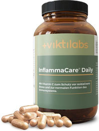 VIKTILABS InflammaCare Daily Kapseln mit Grüntee, Olivenblatt und Heilpilzen – Bild 1 von 1