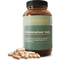 Produktbild von VIKTILABS InflammaCare Daily Kapseln mit Grüntee, Olivenblatt und Heilpilzen