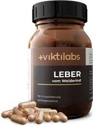 Viktilabs Leber vom Weiderind Kapseln ohne Zusatzstoffe aus nachhaltiger Weidehaltung – Bild 1 von 1