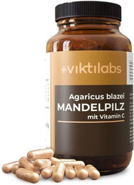 Viktilabs Premium Mandelpilz Pulver mit Vitamin C – Bild 1 von 1