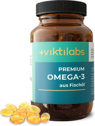 Viktilabs Premium Omega-3 Fischöl Kapseln – Bild 1 von 1