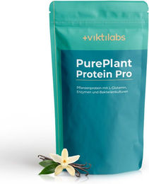 Viktilabs PurePlant Protein Vanille Mehrkomponenten Pflanzenprotein Pulver – Bild 1 von 1