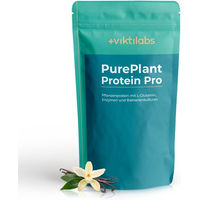 Produktbild von Viktilabs PurePlant Protein Vanille Mehrkomponenten Pflanzenprotein Pulver