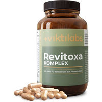 Produktbild von Viktilabs Revitoxa Nattokinase Komplex mit NAC, Quercetin und Selen Kapseln