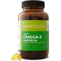 Produktbild von Viktilabs Vegane Omega-3 Kapseln mit Algenöl