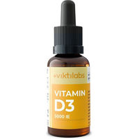 Produktbild von Viktilabs Vitamin D3 Tropfen mit 5000 IE in MCT-Öl vegan
