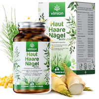 Produktbild von Vimion Haut-Haare-Nägel Kapseln mit Biotin, Zink und Selen, vegan, laktosefrei, 90 Stück
