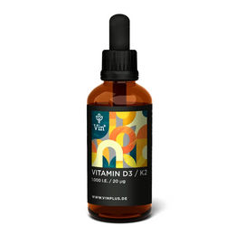 Vinplus Vitamin D3 K2 Tropfen 1000 IE / 20 µg 50 ml – Bild 1 von 1