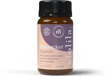 violila Blutzucker Kapseln mit Mineralstoff-Komplex 120 Kapseln – Bild 1 von 2