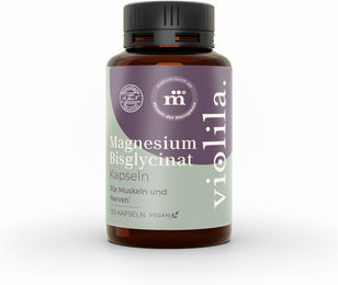 violila Magnesium Bisglycinat Kapseln vegan ohne Zusatzstoffe 120 Stück – Bild 1 von 3
