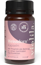 violila Weissdorn+ Kapseln vegan ohne Zusatzstoffe 90 Stück – Bild 1 von 5