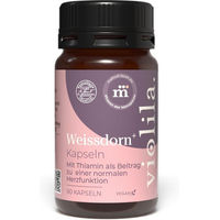Produktbild von violila Weissdorn+ Kapseln vegan ohne Zusatzstoffe 90 Stück