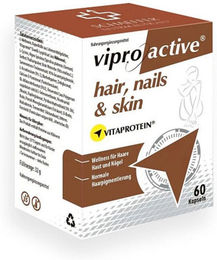 VIPROACTIVE Hair, Nails & Skin Kapseln mit Zink, Biotin und Selen – Bild 1 von 1
