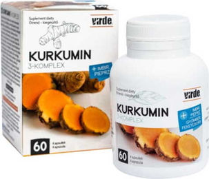 Virde Kurkumin 3 Komplex Kapseln 60 Stück – Bild 1 von 1