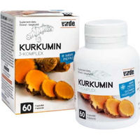 Produktbild von Virde Kurkumin 3 Komplex Kapseln 60 Stück