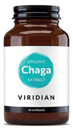 Viridian Chaga-Extrakt aus biologischem Anbau Kapseln – Bild 1 von 3