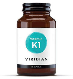 Viridian Nutrition Vitamin K1 50 µg 30 Kapseln – Bild 1 von 3
