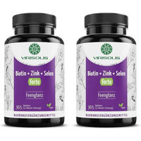 Produktbild von VIRISOLIS Biotin Zink Selen Kombination vegane Tabletten