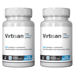 VIRTISAN Kräuter-Komplex mit Muira Puama, Maca und Ginkgo 60 Kapseln für Männer – Bild 1 von 1