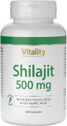 Vision Healthcare B.V. Shilajit Mumijo 500 mg Kapseln 120 Stück – Bild 1 von 1