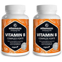 Produktbild von VISPURA B-Komplex Tabletten vegan ohne Zusatzstoffe für Erwachsene 240 Stück