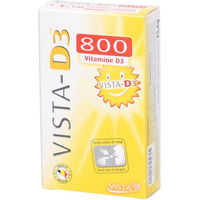 Produktbild von Vista D3 800 Vitamin D3 Lutschtabletten von Vista-Life Pharma 120 Stück
