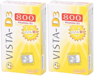 Vista D3 800 von Vista-Life Pharma Vitamin D3 Schmelzfilm vegan 120 Stück – Bild 1 von 1