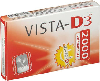 VISTA-D3 Lutschtabletten von Vista-Life Pharma NV mit 2000 IE, 60 Stück – Bild 1 von 2