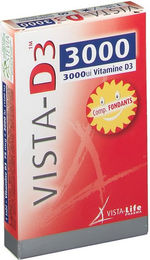 VISTA-Life PHARMA VISTA-D3 3000 Lutschtabletten mit 3000 IE Vitamin D3 120 Stück – Bild 1 von 2