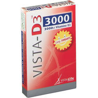 Produktbild von VISTA-Life PHARMA VISTA-D3 3000 Lutschtabletten mit 3000 IE Vitamin D3 120 Stück