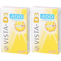 Produktbild von VISTA-LIFE PHARMA VISTA-D3 400 Junior Vitamin D3 Lutschtabletten für Kinder 120 Stück