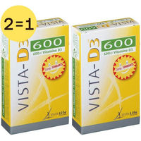 Produktbild von VISTA-Life PHARMA VISTA-D3 Vitamin D3 600 Lutschtabletten für Kinder und Erwachsene