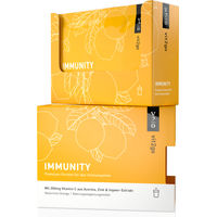 Produktbild von Vit2go IMMUNITY Getränkepulver für Erwachsene mit Vitamin C, Zink und Ingwer-Extrakt, 10 Sachets