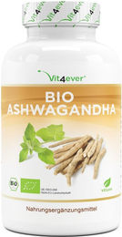 Vit4ever Bio Ashwagandha Kapseln vegan glutenfrei laktosefrei – Bild 1 von 1