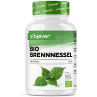 Produktbild von Vit4ever Bio Brennnessel Extrakt Kapseln vegan ohne Zusatzstoffe 240 Stück