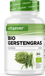 vit4ever Bio Gerstengras Kapseln vegan hochdosiert 365 Stück – Bild 1 von 3