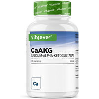 Produktbild von Vit4ever CaAKG Calcium-Alphaketoglutarat Kapseln vegan ohne Zusatzstoffe 120 Stück
