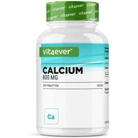 Produktbild von Vit4ever Calcium Carbonat Tabletten vegan laktosefrei und glutenfrei für Senioren 240 Stück