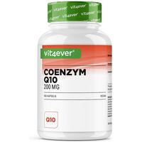 Produktbild von Vit4ever Coenzym Q10 Ubiquinon 250 mg Kapseln 180 Stück vegan ohne Zusatzstoffe laktosefrei glutenfrei