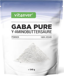 Vit4ever GABA Pulver vegan ohne Zusatzstoffe 540 g – Bild 1 von 2